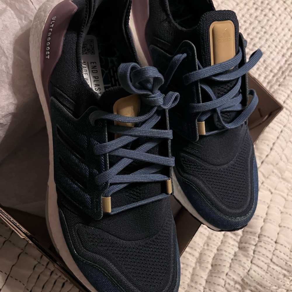 Adidas Ultraboost Dark Blue and denim